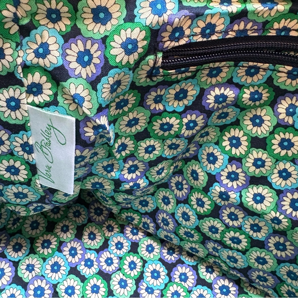 Vera Bradley Stephanie Blue Rhapsody Shoulder Bag - Picture 7 of 9